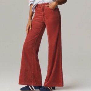 Pilcro The Robbie High Rise Corduroy Pants size 28
